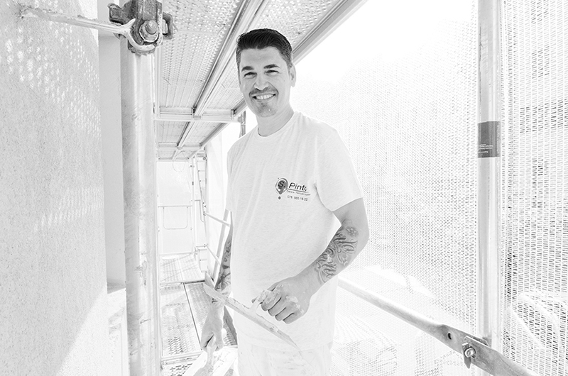 L'équipe de l'habillage des façades