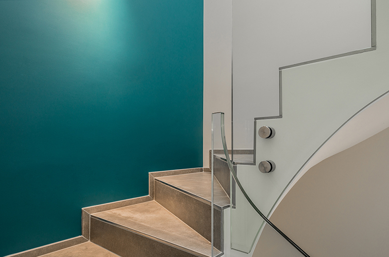 Peinture de l'escalier