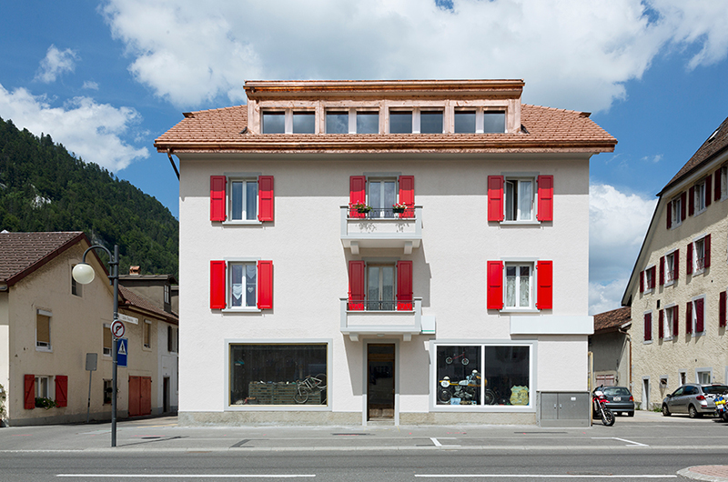 Façades extérieures