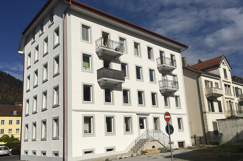 Façades extérieures