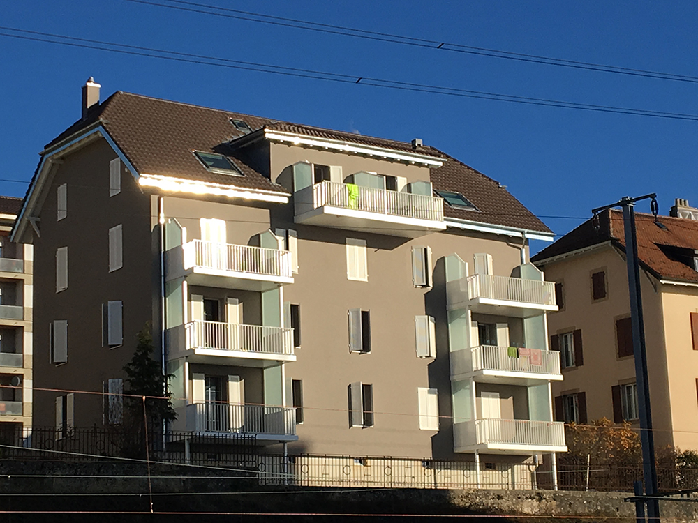 Façades extérieures